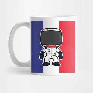 Pierre Gasly Custom Bobblehead - 2022 Season Flag Edition Mug